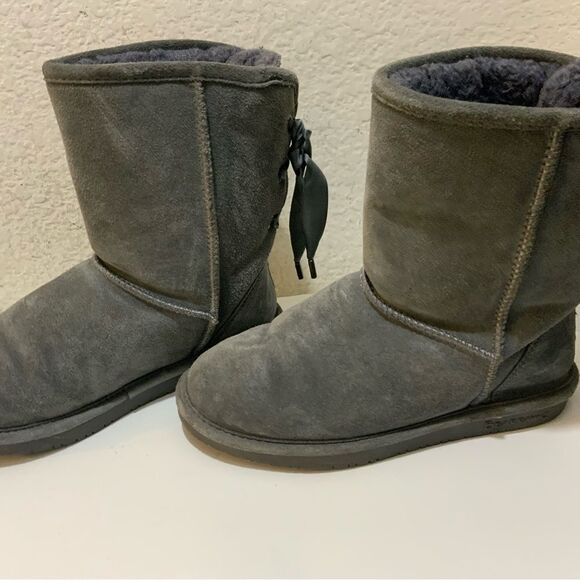 Bearpaw Phylly Boots with lace-up back size 8 - Picture 7 of 15